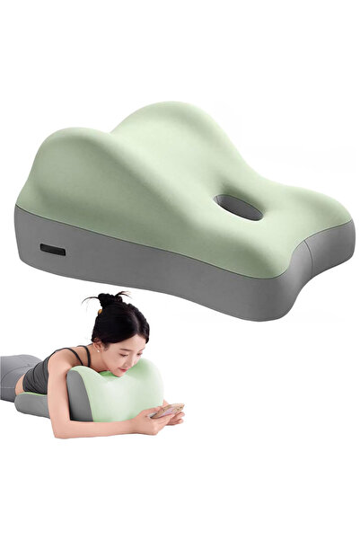 Sumkyle وسادة وسادة للأزواج للعلاقة الحميمة، وسادة مريحة منخفضة الارتفاع مصنو...