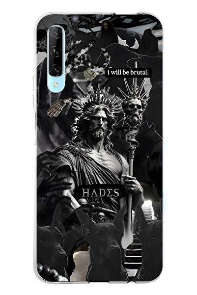 FLAMENKO حافظة هاتف شفافة متوافقة مع هاتف هواوي بي سمارت برو هاديس ميثولوجي م...