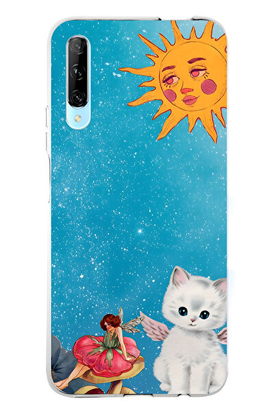 FLAMENKO حافظة هاتف شفافة متوافقة مع هاتف هواوي بي سمارت برو من سلسلة سولين ف...