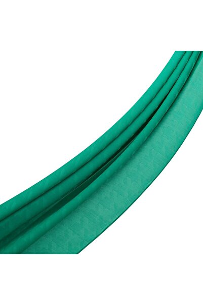 ipekevi Σάλι με μονόγραμμα και σχέδιο χαρακτηριστικών σχεδίων - Σμαραγδί Πράσινο