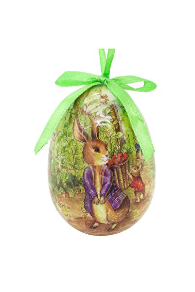 OEM Ou Decorativ Paste Pictat Iepure Cos Morcovi 7.5cm