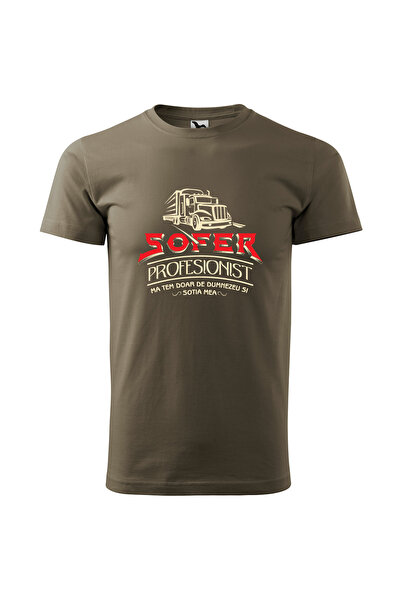 Multimagination Personalized professional driver t-shirt, Multimigation, men