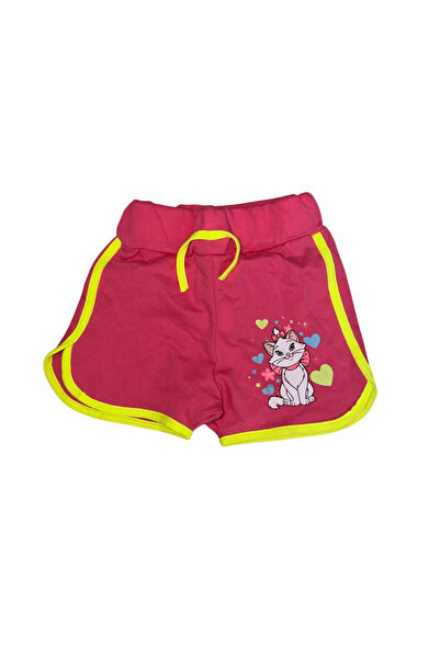 NR NarRengi Elastic Waist and Laced Cotton Pack Girls' Shorts