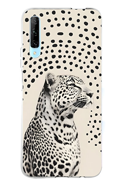 FLAMENKO حافظة هاتف شفافة متوافقة مع هاتف هواوي بي سمارت برو مكونة من طبعة ال...