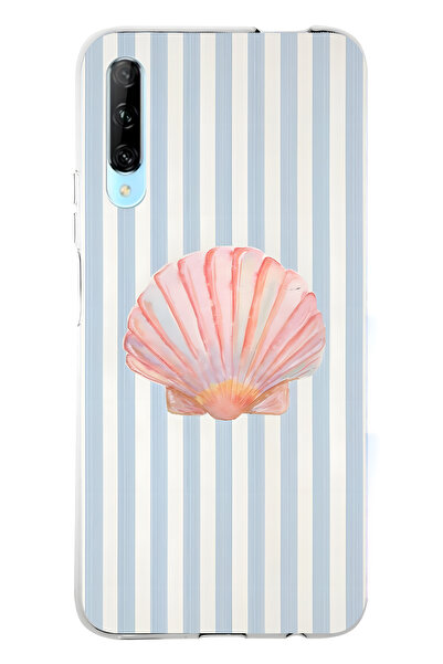 FLAMENKO حافظة هاتف شفافة متوافقة مع هاتف هواوي بي سمارت برو منقوش