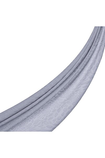 ipekevi Monogram Shawl - Vahra Patterned - Ice White