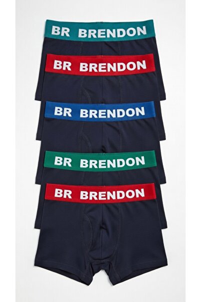 BR BRENDON ÇOCUK BOXER S BEDEN 5Lİ PAKET KARIŞIK RENK
