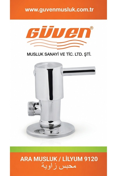 GÜVEN Lilyum Ara Faucet On-Off