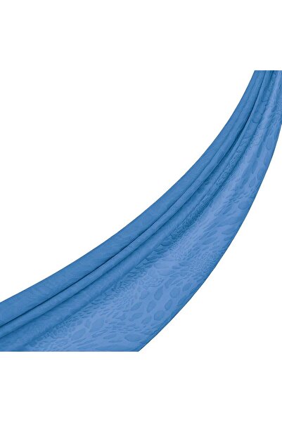 ipekevi Monogram Shawl - Vahra Patterned - Indigo