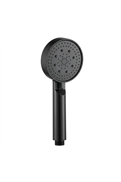 JetVolt 5 Fonksiyonlu Siyah El Duş Başlığı Mat Siyah Pulse Masaj Yağmur Sprey...
