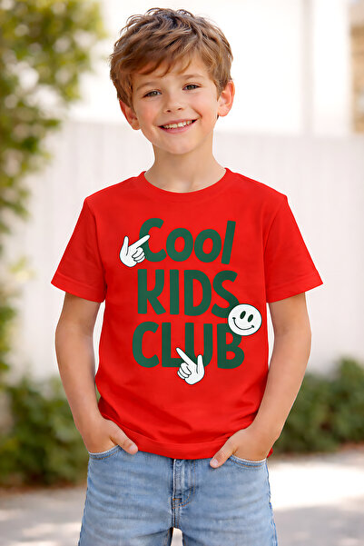 ArtYus Cool Kids Club με τύπωμα Unisex Παιδικό T-Shirt – Καλοκαιρινό Παιδικό ...