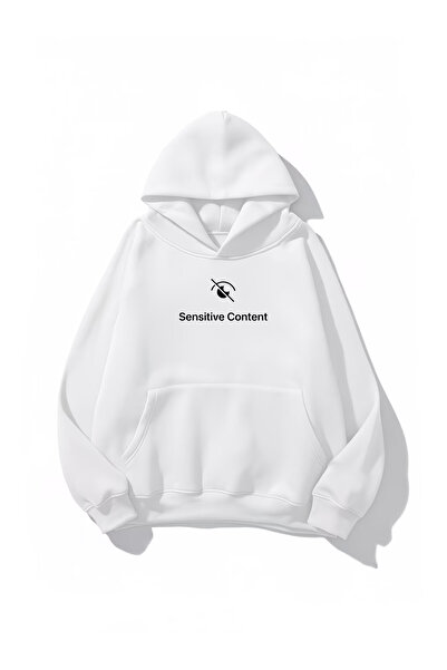 PENTHİLUS Oversized Unisex Hooded Sweatshirt - Oversized 3 Thread (Thick)Hoodie