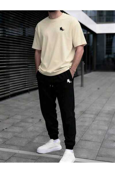 ibibik moda Printed Sweatpants and T-Shirt - Jogger Pants T-Shirt Bottom Top ...