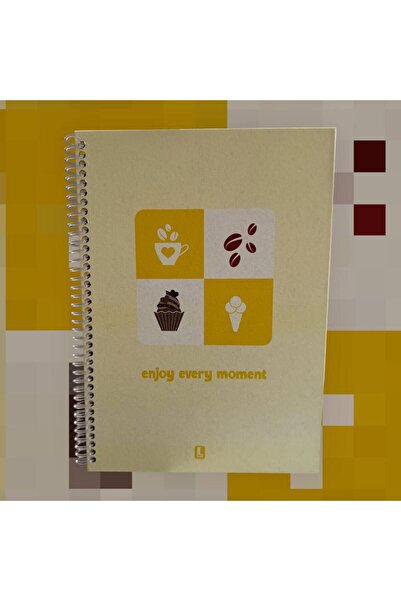 LİMON DEFTER Caiet cu spirală Limon Daily Series, 100 de foi, cu dungi