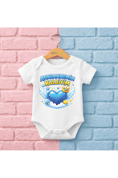 CACTUS COLLECTION Anneanne Yazili Cotton Teyze Baby Bodysuit
