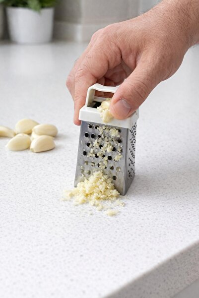 Alika Tekstil ve Ev Gereçleri Sarımsak Rendesi, Paslanmaz Çelik Sarımsak Rend...