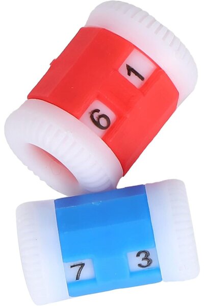 DUCK HOBY 2 bucăți contoare de rânduri pentru tricotat, contoare de rânduri d...