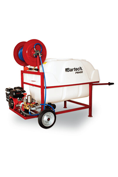 BARTECH PM400 Benzinli İlaçlama Makinası 6.5Hp 400 Litre