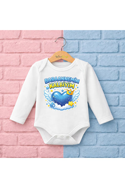 CACTUS COLLECTION Grandmother Written Cotton Baby Bodysuit