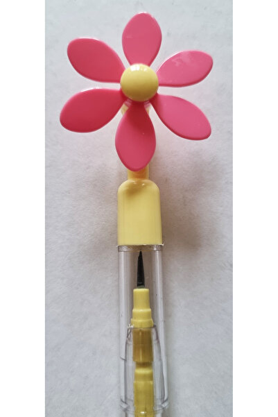 Modellino Rüzgar Gülü Dönen Pervane Çiçek Görünümlü Yumurtlayan Kurşun Kalem ...