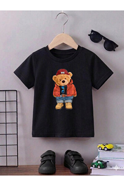 bahar uğurlu تي شيرت للأطفال مطبوع عليه دب بيريلي