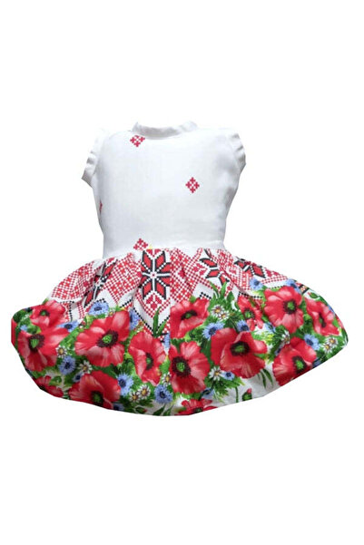 Mcf Rochie fete, MCF, traditionala, multicolora, Oas