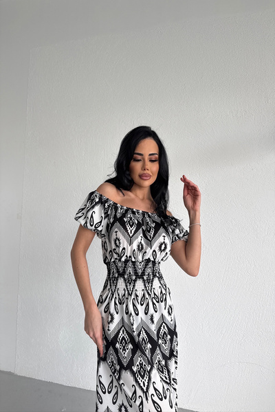 KAMACI BUTİK ياقة مادونا مزينة بالخرز من الخصر، مقاس قياسي (S/M/L/XL) مناسبة