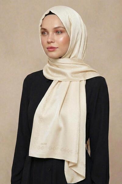 Aker Simli Monogram Şal - 1040100-313