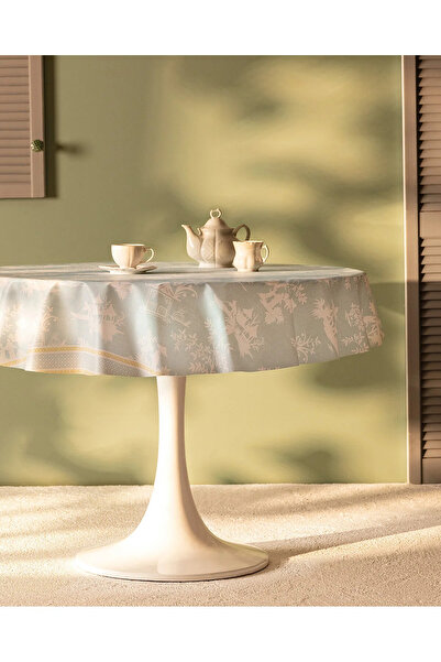 Madame Coco Bukuria PVC Stolnjak - svetlo plava - 140 cm