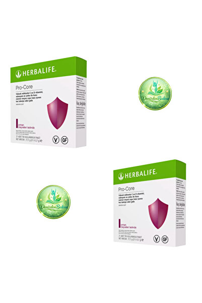 Herbalife Pro-Core Orman Meyveli Vitamin ve Mineral Takviyesi 21 Şase 2’li Paket