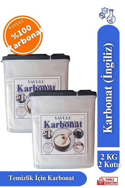 yavulu Temizlik İçin Karbonat Sodyum Bikarbonat Tüm Yüzeyler İçin Karbonat 2K...