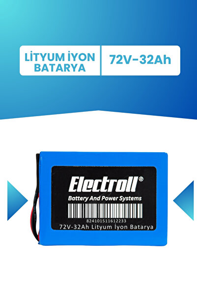 ELECTROLL 72V 32Ah Lityum İyon Batarya