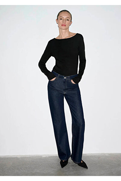 Mavi Γυναικείο τζιν παντελόνι Victoria Navy Blue M101072-A1593