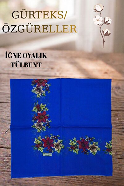 ÖZGÜRELLER Özgüreller, İğne Oyalık Pamuklu Tülbent,%100 Pamuklu Hediyelik Ter...
