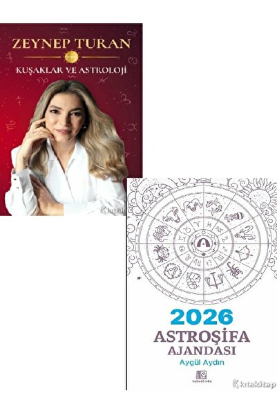 Destek Yayınları Kuşaklar ve Astroloji - 2026 Astroşifa Ajandası - Zeynep Tur...