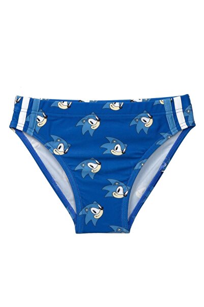 Sonic Children's swim brief, Blue