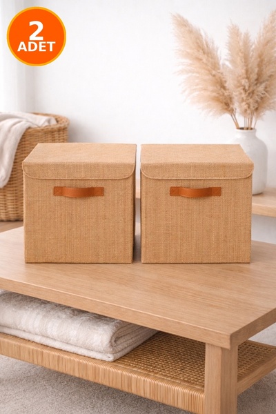 BEST CONCEPT 2 Adet - Dolap İçi Çamaşır Oyuncak Düzenleyici Katlanır Kapaklı ...