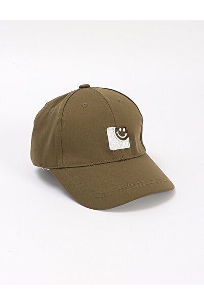 MiniKids Sapca copii, Smiley, verde-army