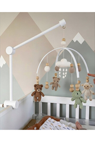 Dönence Ahşap beşik dönencr asma aparatı kolu