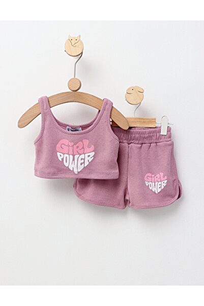 MiniKids Καλοκαιρινό σετ, Girl Power, μωβ μοντέλο