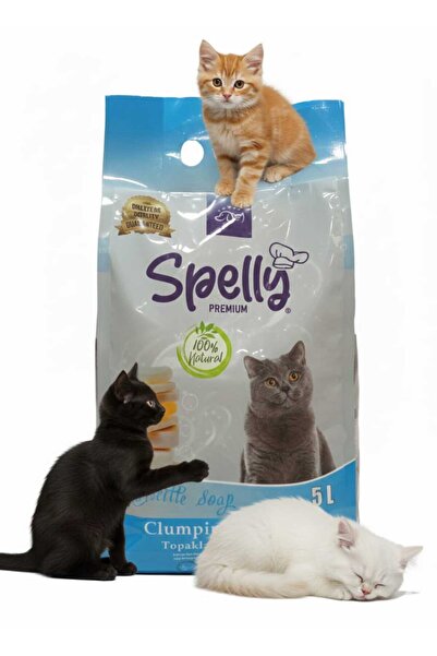 MARSİLYA SABUN KOKULU BENTONİT KEDİ KUMU 5 LT TOPQKLANAN