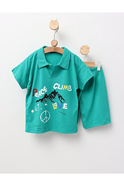 MiniKids Καλοκαιρινό σετ Peace Climb, πράσινο