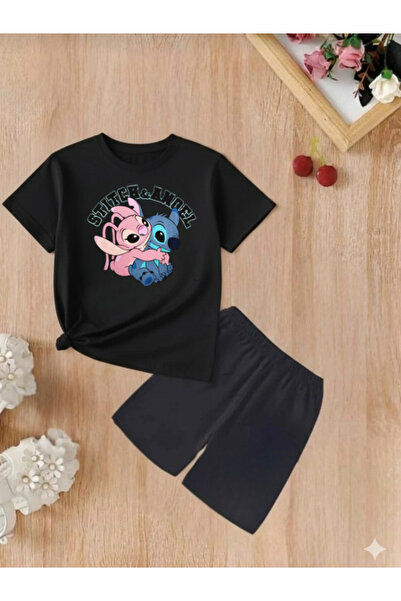 DOCE ELEGANTE STHITH ANGEL LETNJI SET ZA DEVOJČICE SA ŠTAMPOM