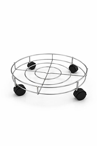 LEVA Metal Tekerlikli Tüp Altlığı Damacana Altlığı