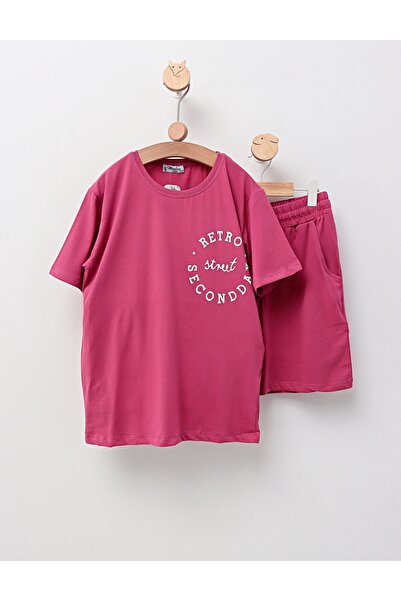 MiniKids Καλοκαιρινό ντύσιμο, Retro Street, σκονισμένο ροζ