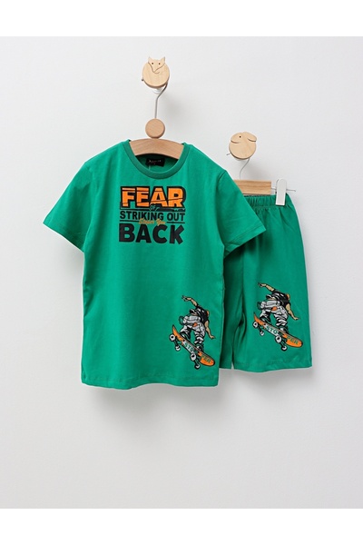 MiniKids Καλοκαιρινή στολή, Φόβος του Χτυπήματος, πράσινο