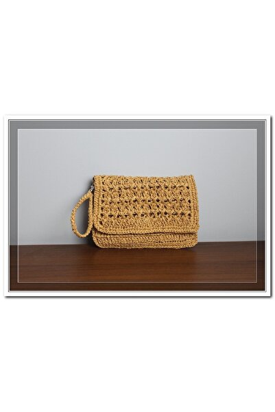 Aleylife Aley Life El Yapımı Kağıt Ip Clutch & Makyaj Çantası