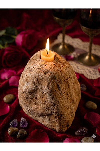 Ecdconcept Mumluk Traverten Doğaltaş , Ev Dekorasyon Süsü