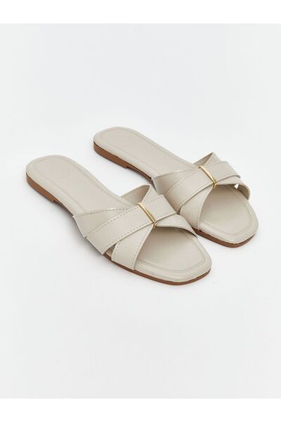 LC Waikiki Leather Look Women's Slippers