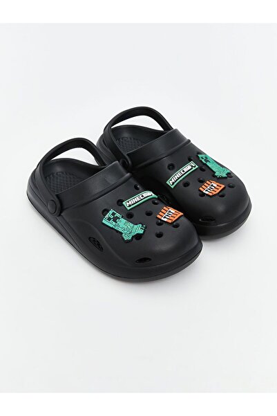 LC Waikiki Minecraft Baskılı Erkek Çocuk Plaj Sandaleti